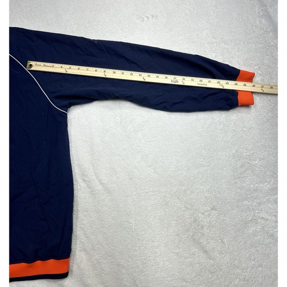 Y2K Detroit Tigers MLB Genuine Merchandise Reebok Windbreaker Jacket Size Large - Picture 6 of 7